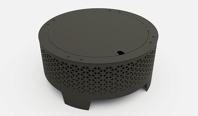 Уличный очаг Grey Stone Flamm Net 