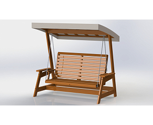 Качели садовые Leda Шарм для дачи Качели садовые Leda Шарм, садовая мебель