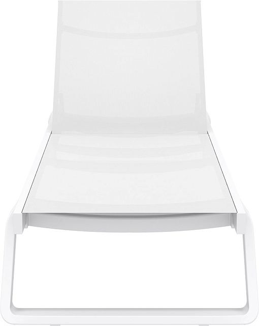 Шезлонг-лежак Siesta Contract Tropic Цвет: белый 