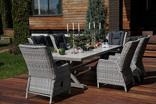 Раскладной стол Lite Верона 250, садовая мебель