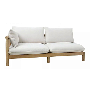 Диванный модуль из тика 2х-местный правый Joygarden Bungalow для дачи Диванный модуль из тика 2х-местный правый Joygarden Bungalow, садовая мебель