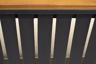 Диван из алюминия Joygarden Horizon двухместный, садовая мебель