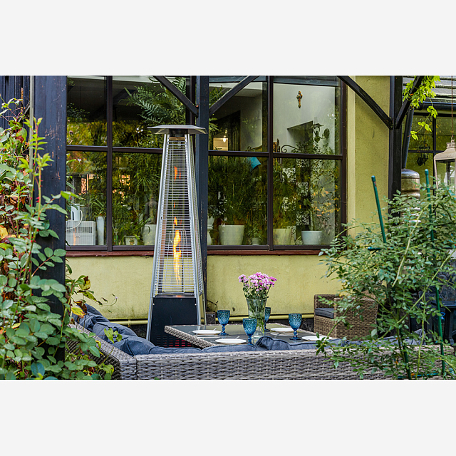 Уличный газовый обогреватель Lie Adam из металла 