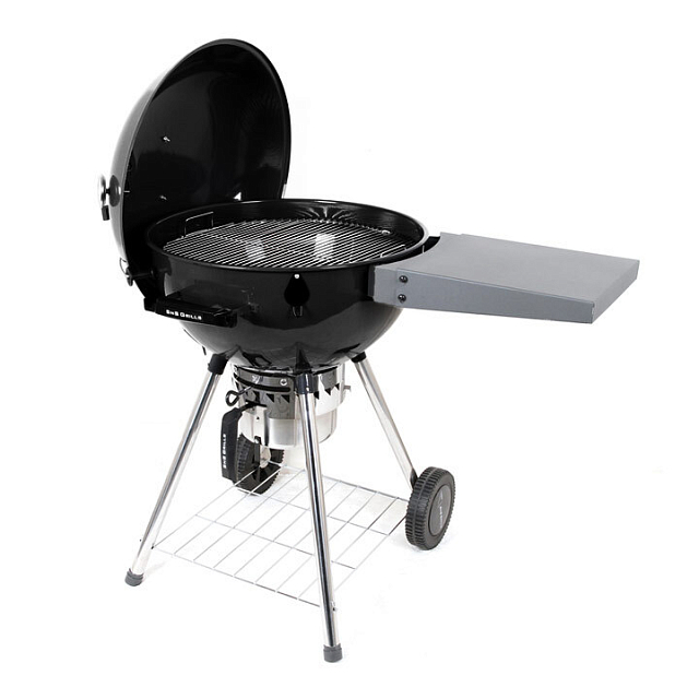 угольный гриль slow ‘n sear deluxe kettle 57см