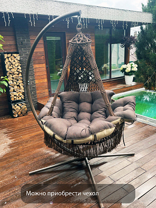 Подвесное кресло Lite Cartagena 4 цвета на каркасе Хэнг, садовая мебель