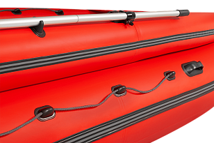 Лодка ПВХ Фрегат 550 FM Jet красная для хобби и пикника