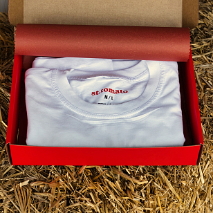 Одежда и аксессуары Футболка St.Tomato с двухсторонней печатью Serial griller XL/XXL для BBQ