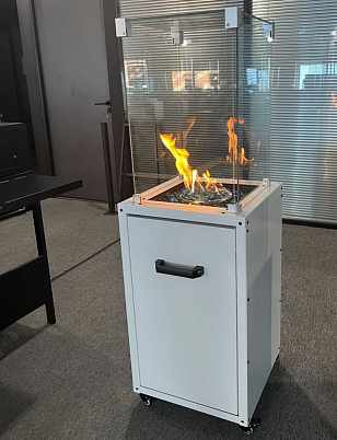 Уличный газовый обогреватель WWT 13K White