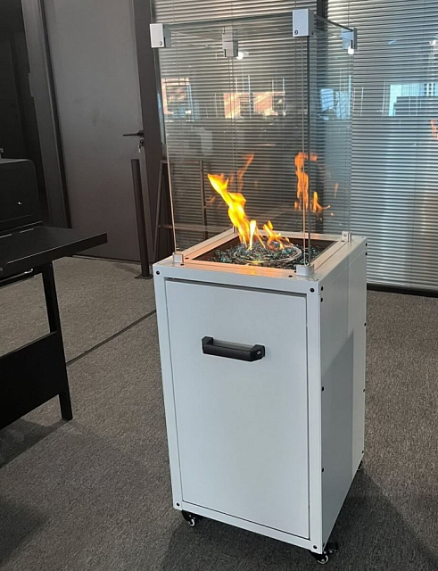 Уличный газовый обогреватель WWT 13K White 