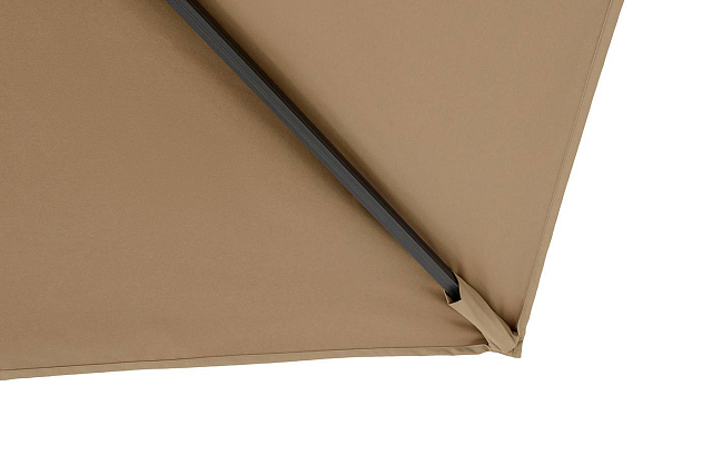 Зонт 4SIS Фабриано 3 х 3 м, двухкупольный, тент бежевый 