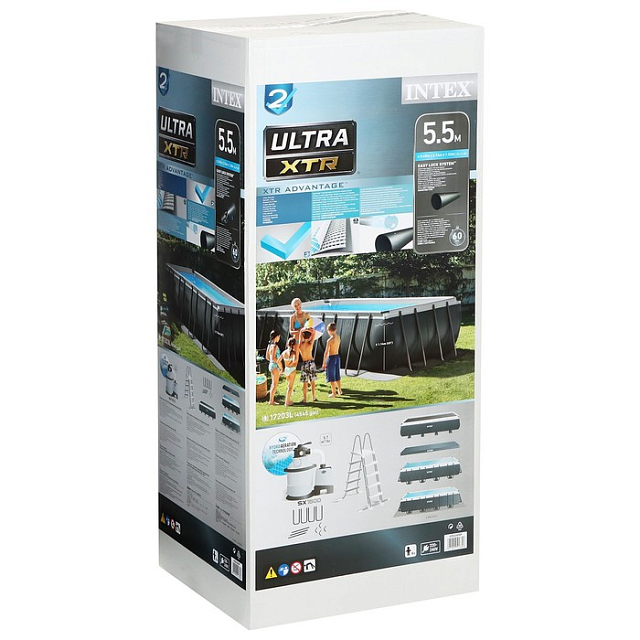 Бассейн каркасный Ultra XTR Frame 549 х 274 х 132 для серфинга