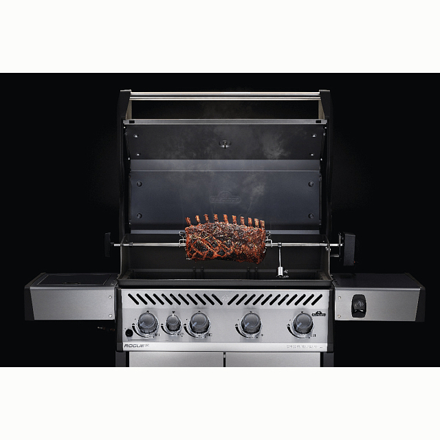 Вертел с 2-мя зажимами и электромотором для моделей Napoleon Legend 365/425