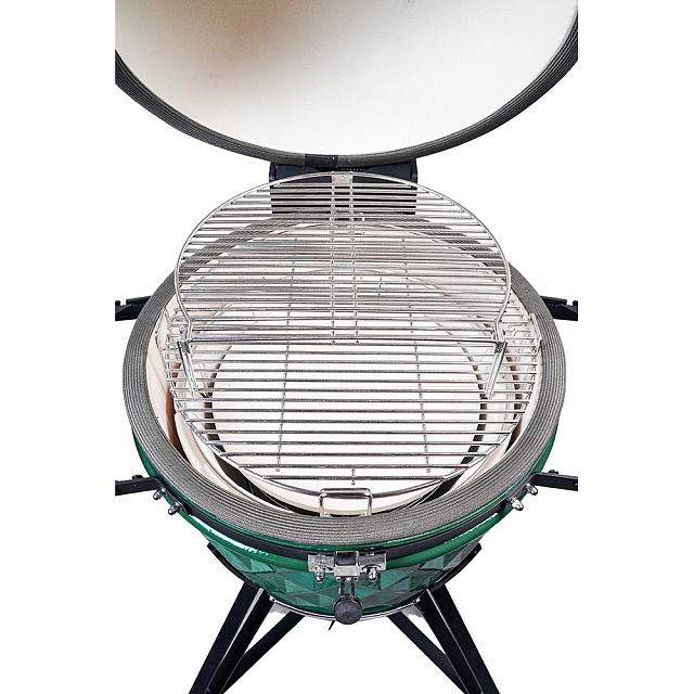 гриль керамический diamond egg xl pro цвет: зеленый