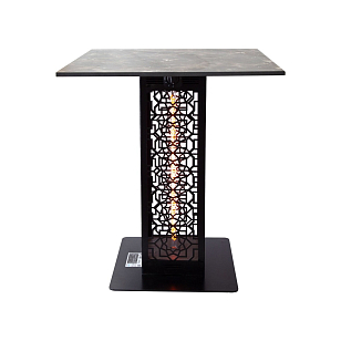 Уличный электрический обогреватель стол Bogazici квадрат, уличное оборудование