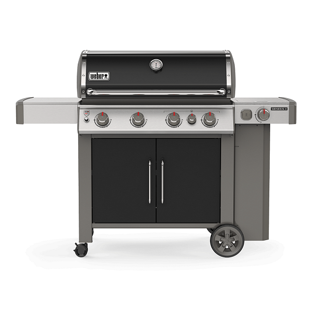 гриль газовый weber genesis ii ep-435 gbs, черный