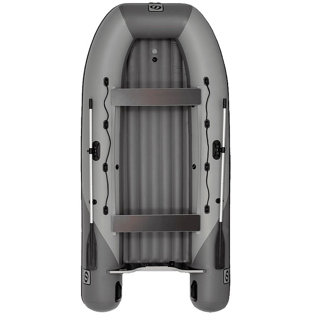 Лодка ПВХ Фрегат 370 Air (НДНД) серая