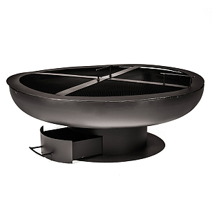 Крышка Firecup для костровой чаши, искрогаситель плоская, уличное оборудование