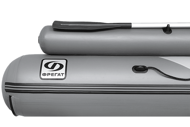 Лодка ПВХ Фрегат 370 Air F (НДНД) серая