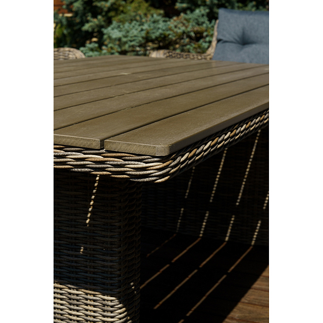 Лаунж зона Lite Venezia (2-местный диван, стол, 2 кресла) Цвет: коричневый 