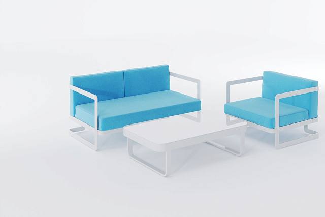 Лаунж зона Gardenini Villino Blue 