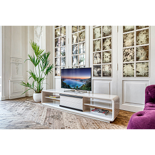 ТВ-тумба Paoli Velvet Цвет: серый беж, товары для загородного дома