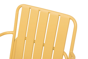 Стул 4SIS Гелиос, цвет желтый, садовая мебель