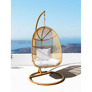 Подвесное кресло Cocoon Chair 850 Beige, садовая мебель