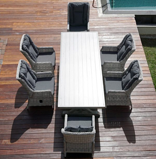 Раскладной стол Lite Верона 250, садовая мебель