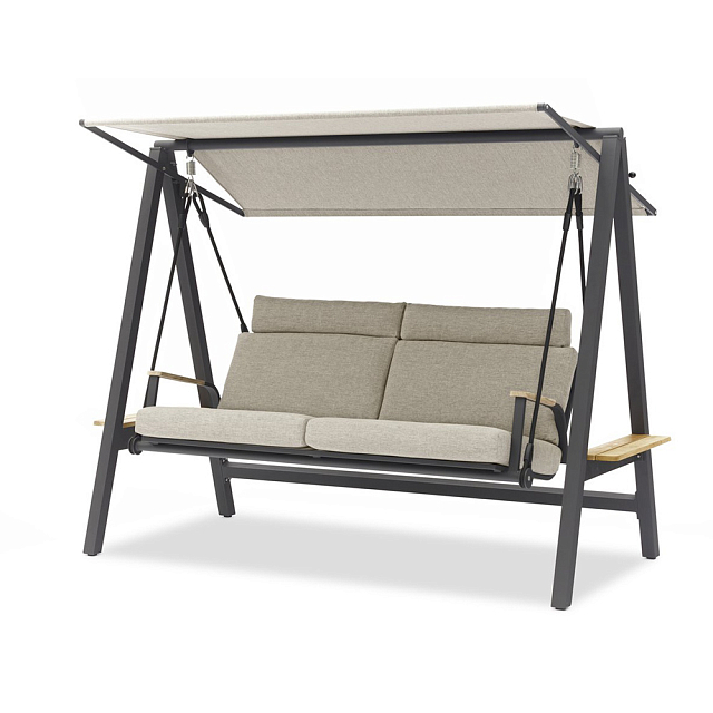 Качели Brafritid Malmo антрацит/светло-серый 