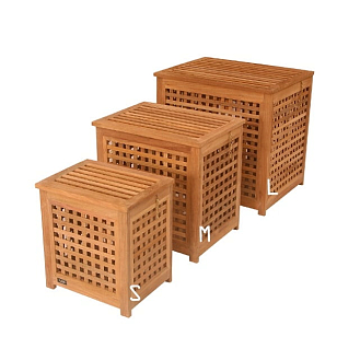 Средняя корзина для белья 4SIS Валенза, садовая мебель