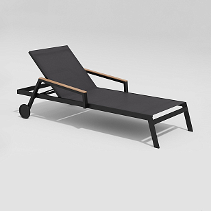 Шезлонг Gardenini Sogno Карбон, садовая мебель