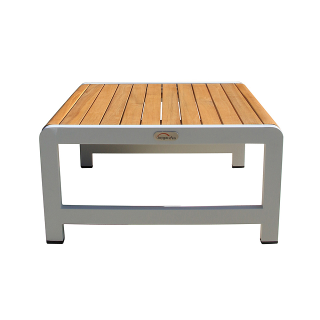 Кофейный стол из алюминия Joygarden Maya большой Белый 