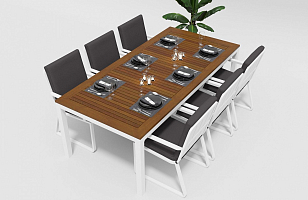 Стол Gardenini Bella 220 для дачи Стол Gardenini Bella 220, садовая мебель