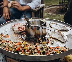 Подставка для сковороды вок Monolith Icon для сада