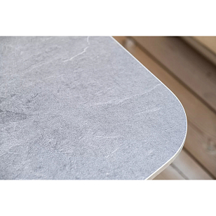 Лаунж-зона 4SIS Форли 4-местная, каркас светло-серый, роуп серо-коричневый, садовая мебель