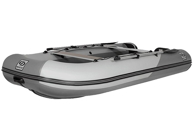 Лодка ПВХ Фрегат 370 Air (НДНД) серая