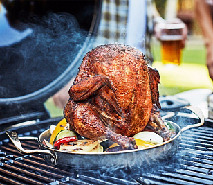 угольный гриль char-broil kamander