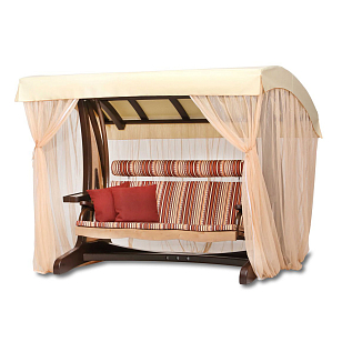 Сетка москитная Leda к качелям Валенсия M, I, II Цвет: бежевый, садовая мебель