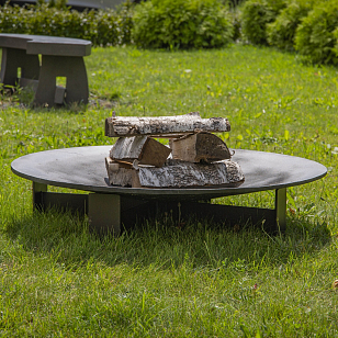 Чугунная чаша для огня Concretika L100 PLATO, уличное оборудование