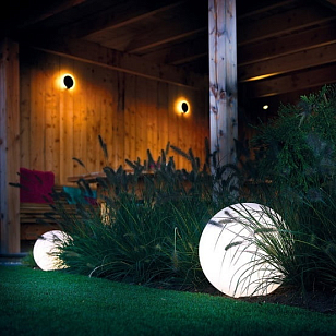 Садовый уличный светильник Illuminated BALL 50 для сада и загородного дома Садовый уличный светильник Illuminated BALL 50, уличное оборудование