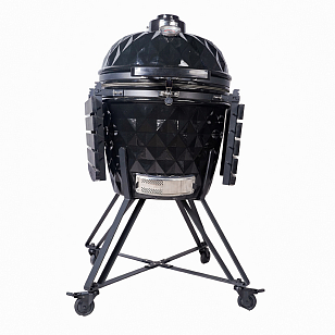 гриль керамический diamond egg xl pro цвет: черный для приготовления пищи гриль керамический diamond egg xl pro цвет: черный для дачи