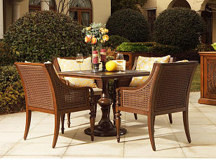 Обеденная группа Вишневый садъ Альберо Колониале, садовая мебель
