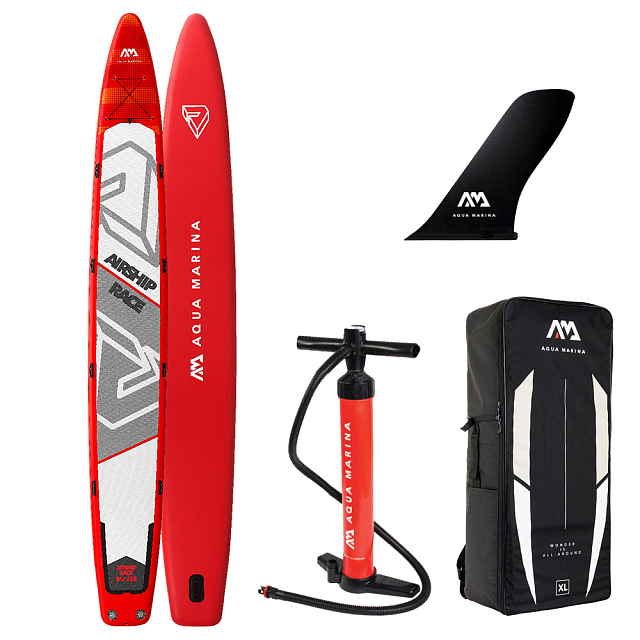 SUP-доска надувная для группы людей Aqua Marina Airship Race 22'0" S22 для серфинга