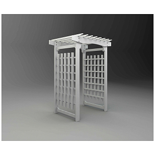 Пергола Leda Прямая L, уличное оборудование