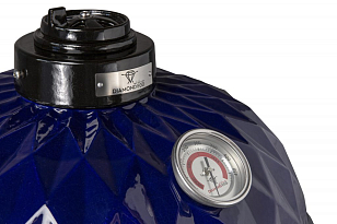 гриль керамический diamond egg xl цвет: синий для приготовления пищи гриль керамический diamond egg xl цвет: синий для дачи