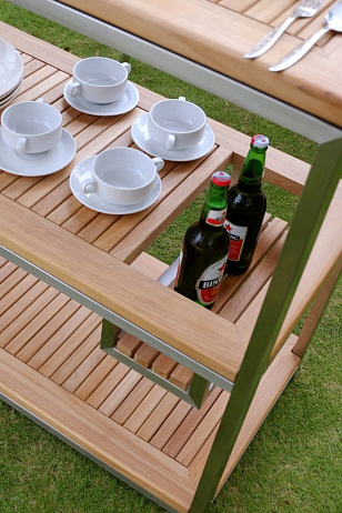 Столик сервировочный Brafritid Turin Trolley, садовая мебель