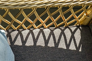 Кресло 4SIS Латте, цвет соломенный, садовая мебель