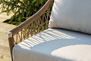 Лаунж-зона 4SIS Венеция, цвет соломенный, садовая мебель