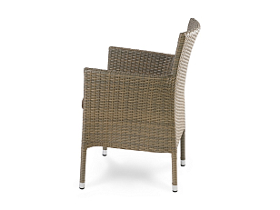 Кресло плетеное Joygarden Aroma светло-коричневый