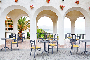 Стол Siesta Contract Octopus Цвет: темно-серый, садовая мебель